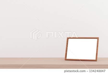 3D material_Photo frame_White background 134248847