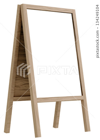 3D Material_Frame_A_Signboard_Brown 134249104