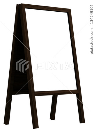 3D材質_框架_A_黑色招牌 134249105