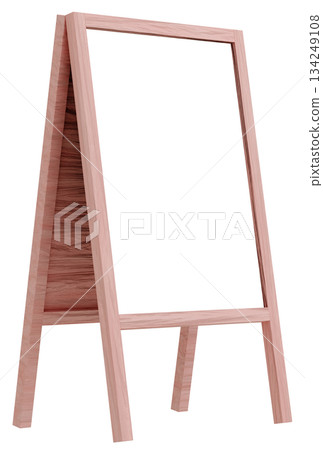 3D材質_框架_A_粉紅色招牌 134249108