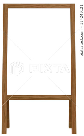 3D材質_框架_A_棕色招牌 134249121