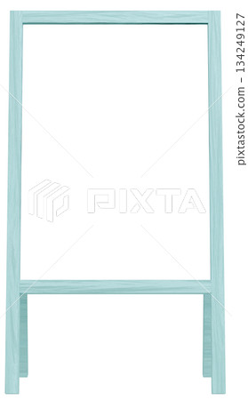 3D Material_Frame_A_Signboard_Light Blue 3D Material_Frame_A_Signboard_Light Blue 134249127