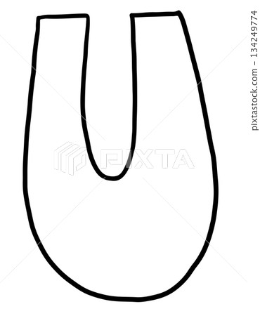 Hand drawn U alphabet letter outline for colouring book, tattoo, font, typography, text, message, campaign badge, initials, name design, print, calligraphy, sticker, poster, cute patch, brooch, art Hand drawn U alphabet letter outline for colouring book, tattoo, font, typography, text, message, campaign badge, initials, name design, print, calligraphy, sticker, poster, cute patch, brooch, art 134249774