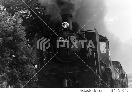 駛近的蒸汽機車 駛近的蒸汽機車 134251042