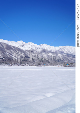 Snowy Hakuba Village and Northern Alps Snowy Hakuba Village and Northern Alps 134252476