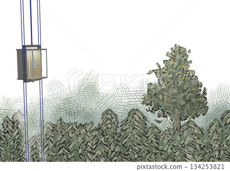 森林電梯 134253821