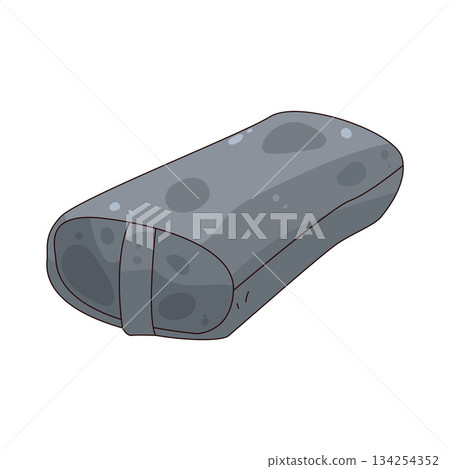 illustration of Yoga Bolster 134254352
