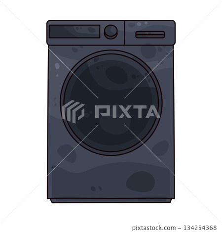 illustration of Washing Machine illustration of Washing Machine 134254368