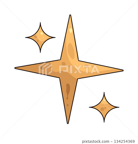 illustration of Clean Sparkle illustration of Clean Sparkle 134254369