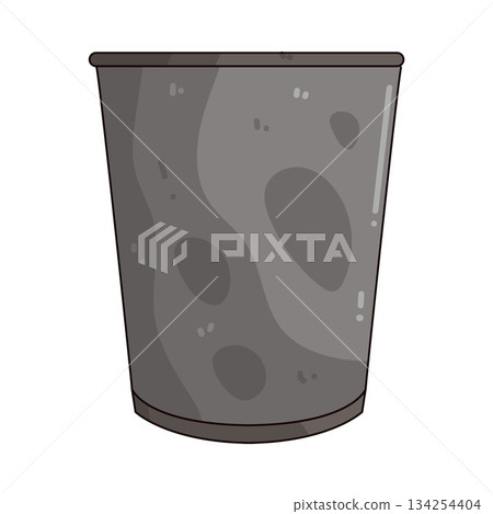 illustration of Trash Can illustration of Trash Can 134254404