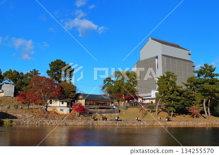 五層寶塔正在修繕 134255570