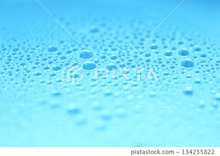 A photo of many fine water droplets. Transparent abstract background. Spray, humidity, water droplets, moisture. A photo of many fine water droplets. Transparent abstract background. Spray, humidity, water droplets, moisture. 134255822