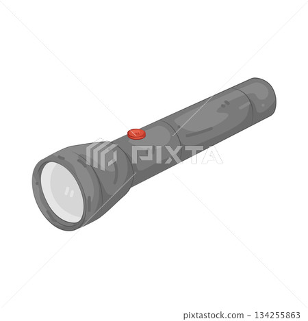 Illustration of flashlight  134255863