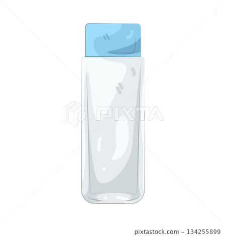 Illustration of shampoo bottle  134255899