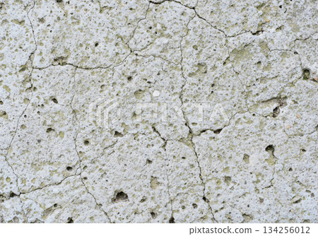 Deteriorated and cracked concrete texture background Deteriorated and cracked concrete texture background 134256012