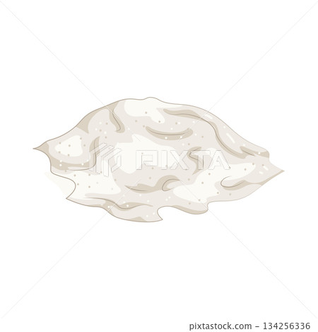 Illustration of soluble powder Illustration of soluble powder 134256336