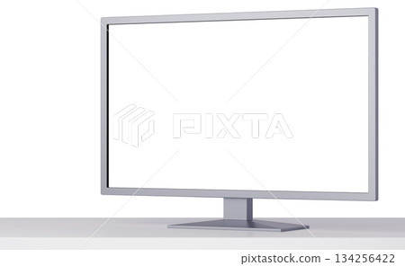 3D材質_電視_銀色 3D材質_電視_銀色 134256422
