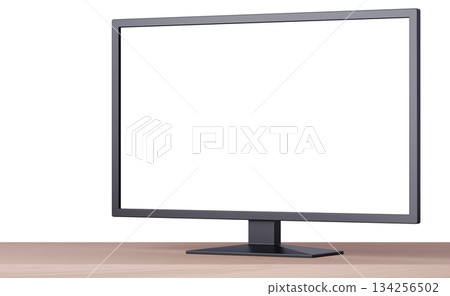 3D材質_電視_黑色 134256502