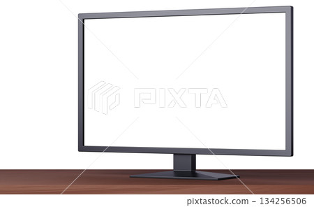 3D材質_電視_黑色 134256506