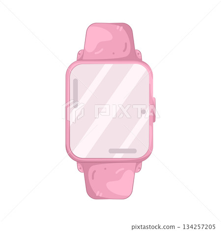 Illustration of smartwatch Illustration of smartwatch 134257205