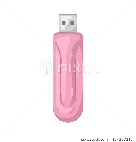 Illustration of USB Illustration of USB 134257213