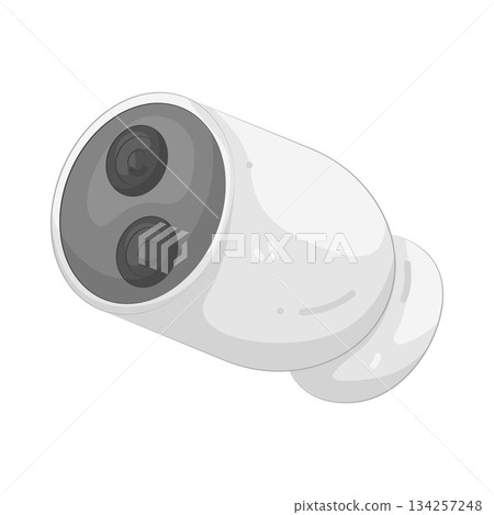 Illustration of CCTV Illustration of CCTV 134257248