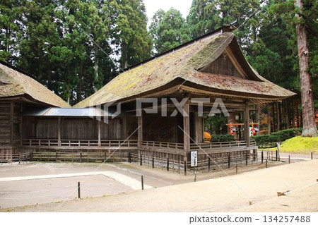 [Iwate Prefecture] Chusonji Temple Outdoor Noh Theater 134257488