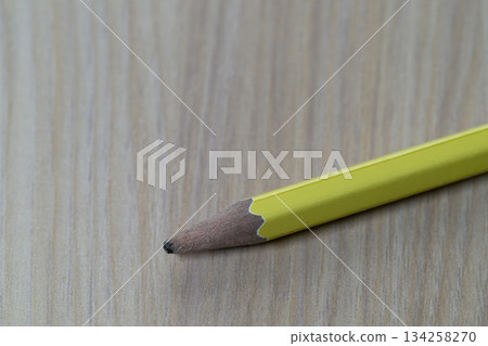 Close-up of the tip of a pencil Close-up of the tip of a pencil 134258270
