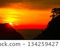 The best sunset on Dogashima in Japan The best sunset on Dogashima in Japan 134259427