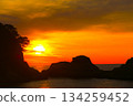 The best sunset on Dogashima in Japan The best sunset on Dogashima in Japan 134259452