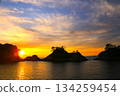The best sunset on Dogashima in Japan The best sunset on Dogashima in Japan 134259454