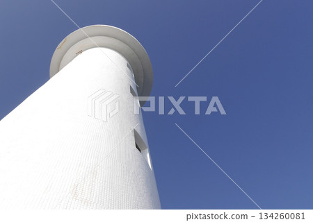 2021年11月的困木崎燈塔與藍天 134260081