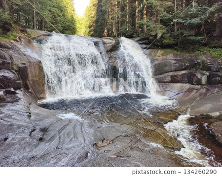 hidden mosslined waterfall sanctuary, quiet waterfalls nestled in lush mosscovered canyon scenes hidden mosslined waterfall sanctuary, quiet waterfalls nestled in lush mosscovered canyon scenes 134260290