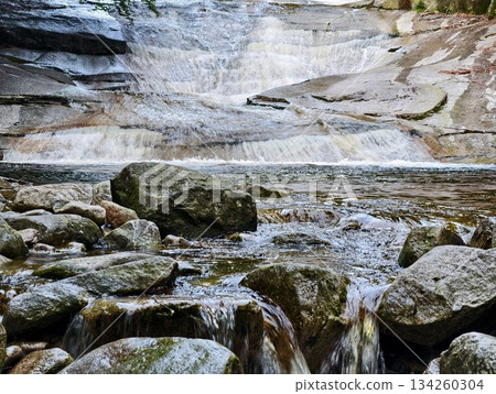 analyzing bedrock and erosion in rivers, investigating mineral textures and flow dynamics in riverbeds analyzing bedrock and erosion in rivers, investigating mineral textures and flow dynamics in riverbeds 134260304