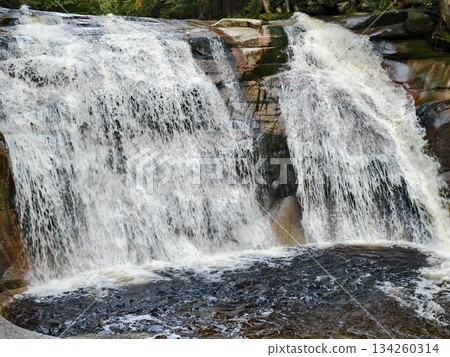 powerful water display, intense rushing water spectacle, vivid scenes of turbulent water force powerful water display, intense rushing water spectacle, vivid scenes of turbulent water force 134260314