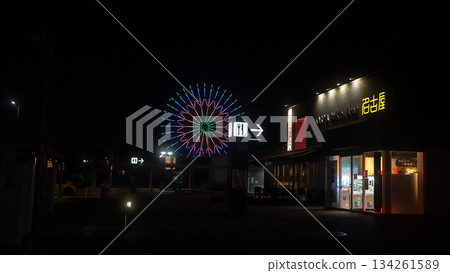 名古屋服務區夜景 134261589