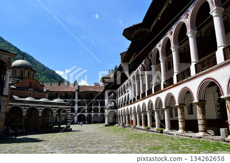Bulgaria, Rila Village, Rila Monastery, Church of the Nativity, exterior Bulgaria, Rila Village, Rila Monastery, Church of the Nativity, exterior 134262658