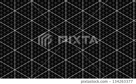 Isometric grid pattern Isometric grid pattern 134263377