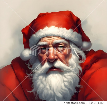 A Santa Claus who faces the holidays with sadness. A Santa Claus who faces the holidays with sadness. 134263463