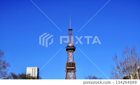北海道札幌市的札幌電視塔 北海道札幌市的札幌電視塔 134264889