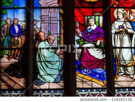 Saint Corentin cathedral, Quimper, finistere, brittany, france Saint Corentin cathedral, Quimper, finistere, brittany, france 134265138