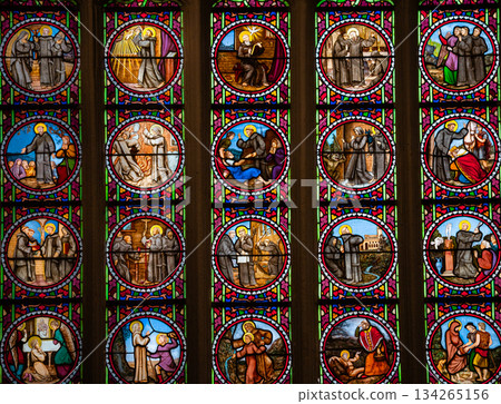 Saint Corentin cathedral, Quimper, finistere, brittany, france Saint Corentin cathedral, Quimper, finistere, brittany, france 134265156