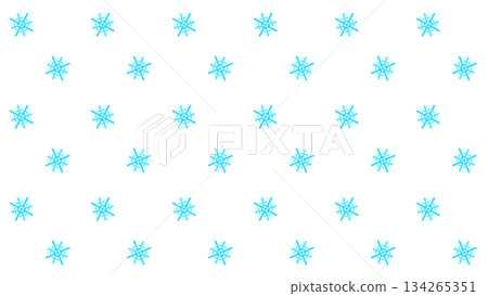 像素化雪花圖案背景 134265351