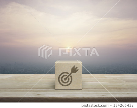 Business success concept Business success concept 134265432