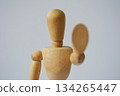 Drawing doll that says NO 134265447