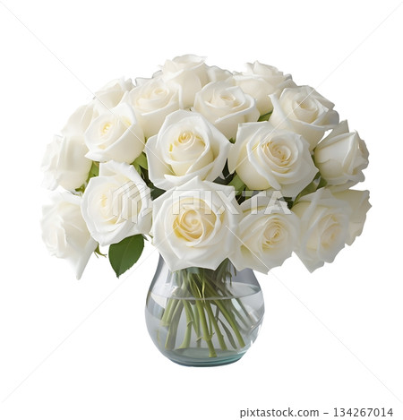 Vivid Rainbow Rose Bouquet 134267014