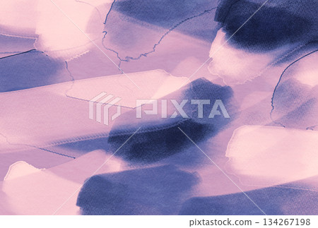 Background material_watercolor texture_purple 134267198