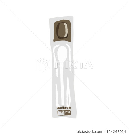 醫用棉籤圖示(獨立包裝棉籤)| 清潔作業與治療用品 醫用棉籤圖示(獨立包裝棉籤)| 清潔作業與治療用品 134268914