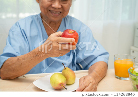 Diet healthy food eating for good health. 134268940