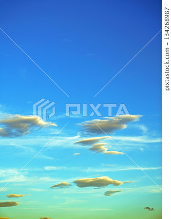 Clouds playing in the blue sky Clouds playing in the blue sky 134268987